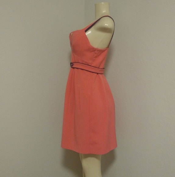 Black Halo Orange Black Small Dress - Picture 2 of 7